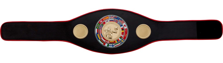 FEMALE CHAMPIONSHIP BELT-PROFLAG/FLAG/G/FEMBOXG-7 COLOURS